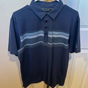 Navy Travis Mathew Golf Polo